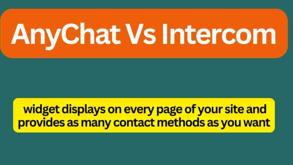 Anychat Vs Intercom: Ultimate Chat Solution Comparison