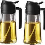 TrendPlain 16oz Glass Olive Oil Sprayer Review – The Best 2-in-1 Kitchen Tool for Spraying & Pouring